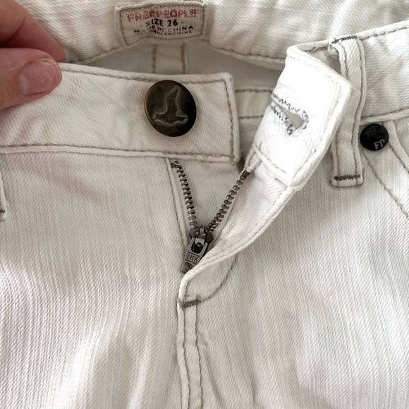 Free People White Skinny Jeans - Picture 10 of 11